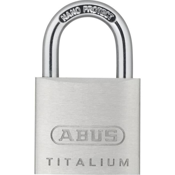 Cadenas - ABUS - 64TI/30 Titalium - Corps aluminium - Clé paracentrique - Risque de vol moyen