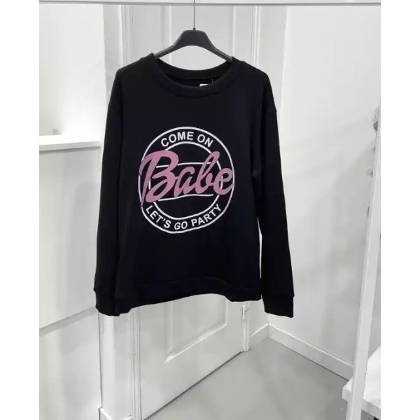 Sweat fashion “Babe” noir TU