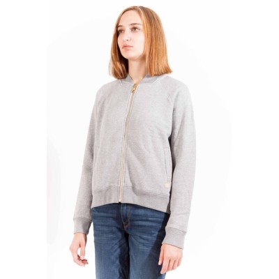 Sweat Shirt Gant avec la fermeture eclair gris taille XL