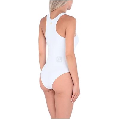 ROBERTO CAVALLI MAILLOT DE BAIN ENTIER BLANC ROBERTO CAVALLI MAILLOT DE BAIN ENTIER BLANC