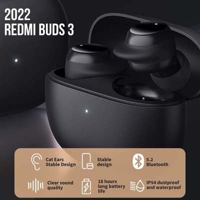 Écouteurs Xiaomi Redmi Buds 3 Lite Sans Fil Bluetooth Écouteurs Xiaomi Redmi Buds 3 Lite Sans Fil Bluetooth