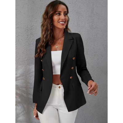 Frenchy Blazer Shein col à revers à bouton à rabat taille 38 Frenchy Blazer Shein col à revers à bouton à rabat taille 38