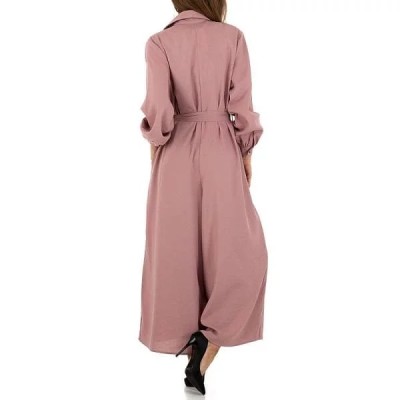 Combinaison Femme taille haute ample rose – M/L
