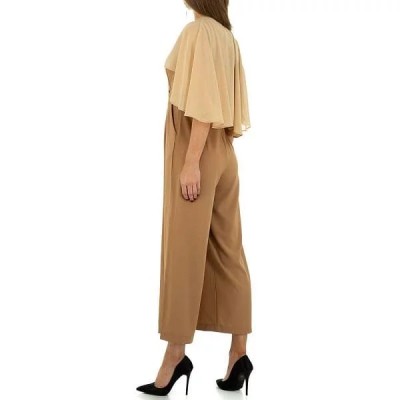 Combinaison Femme mousseline de soie beige – M