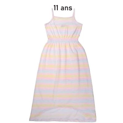 Robe enfant fine bretelle multi couleurs – 146