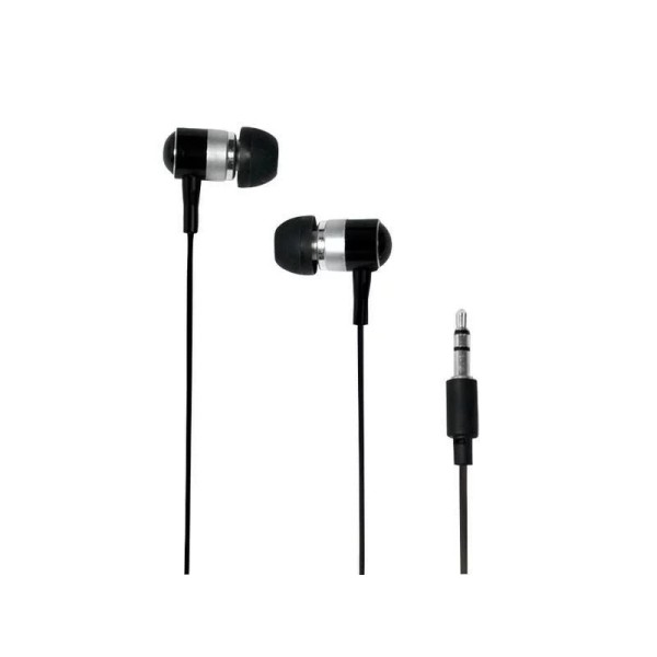 Ecouteurs oreillettes LogiLink stéréo noir