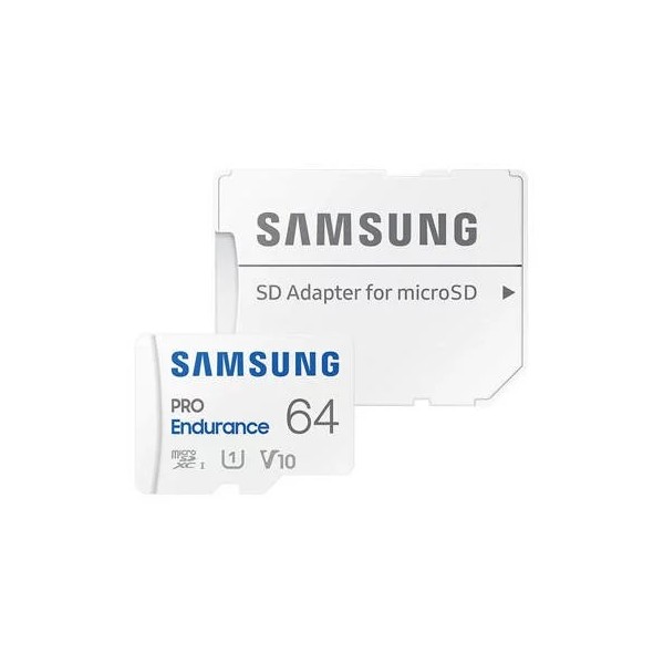 Carte mémoire Samsung Pro Endurance 64 Go + adaptateur MB-MJ64KA/EU
