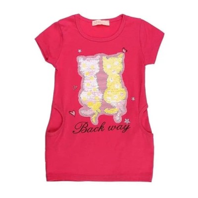 Robe enfant back way pink