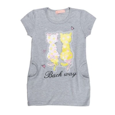 Robe enfant back way grey