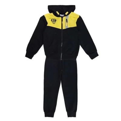 Ensemble Enfant 3P sweat capuche sport 87 black