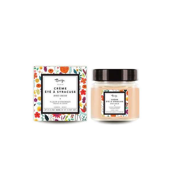 Crème corps hydratante Eté à Syracuse - Fleur D'Oranger  - 212 ml