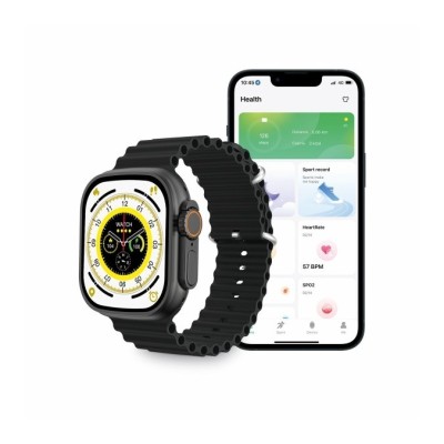 Montre intelligente KSIX Urban Plus 2,05″ bluetooth 5,0 270 Mah Noir Montre intelligente KSIX Urban Plus 2,05″ bluetooth 5,0 270 Mah Noir