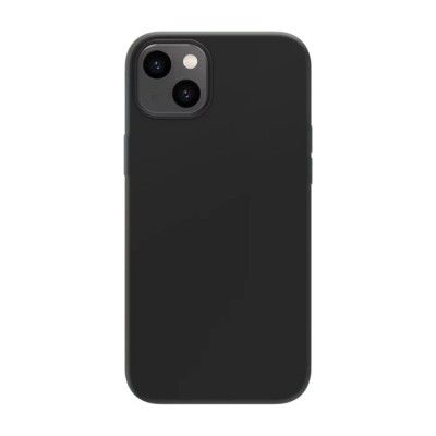 Coque iPhone silicon 14 Plus 6,7″ noire Coque iPhone silicon 14 Plus 6,7″ noire