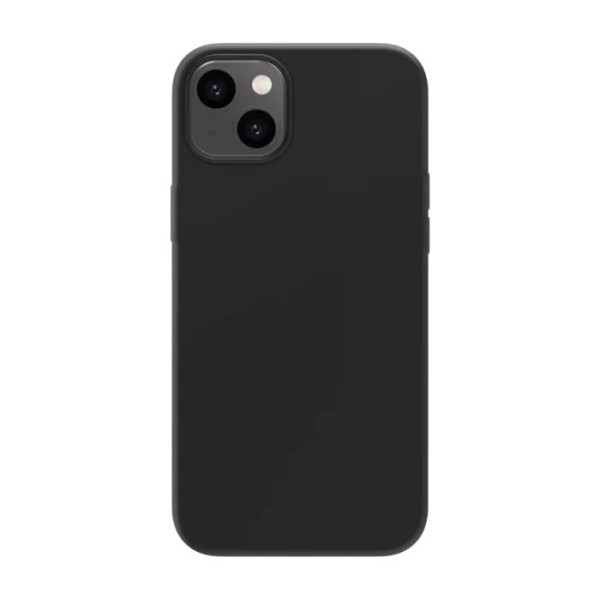Coque iPhone silicon 14 Plus 6,7″ noire