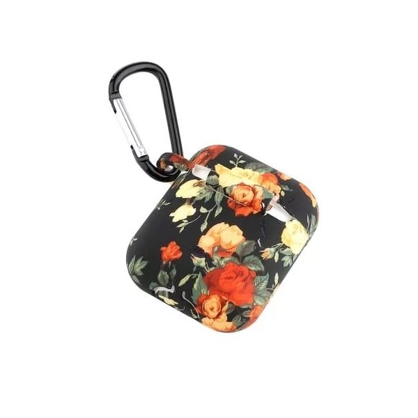 Etui de protection pour AirPods 1 & 2 motif graffiti Fleurie