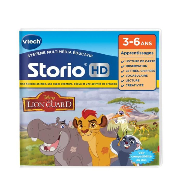 VTECH - Jeu Éducatif Storio - La Garde Du Roi Lion