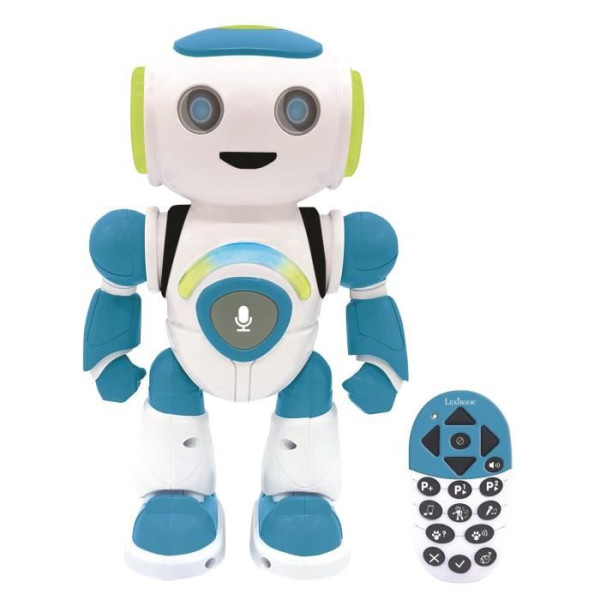 LEXIBOOK - POWERMAN Junior - Robot Éducatif Intéractif - 3 ans et 