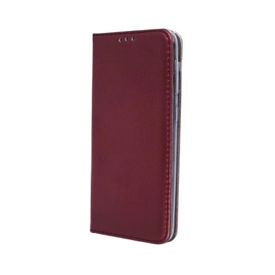 Etui Smart Magnetic pour Huawei P30 Lite bourgogne Etui Smart Magnetic pour Huawei P30 Lite bourgogne