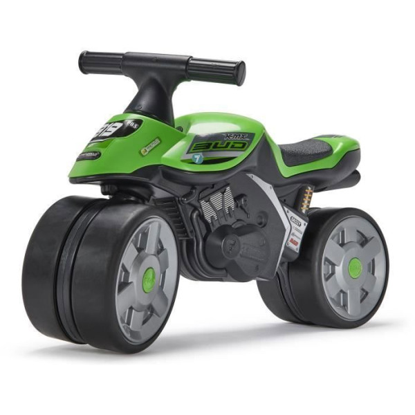 Porteur Moto - FALK - Bud Racing - Des 12 mois - 100% Fabriqué en France - 40% de plastique recyclé
