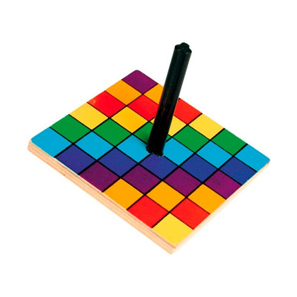 Toupie coloré modèle aléatoire