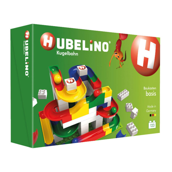 Hubelino Knikkerbaan Basic set, 123dlg.