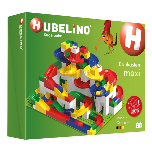 Hubelino Ball Track Mega Construction Set, 213 pcs.