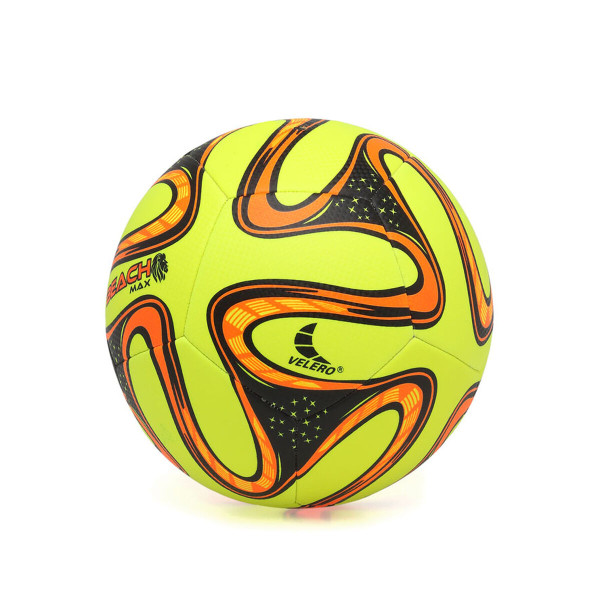 Ballon de Foot de Plage PVC Jaune 20-23 cm