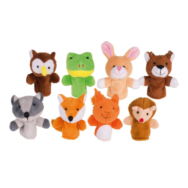 Finger puppets Forest animals, 8st.