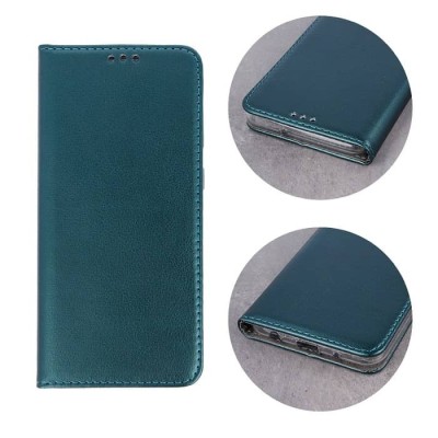 Etui smart magnétique pour Huawei P30 Lite vert foncé Etui smart magnétique pour Huawei P30 Lite vert foncé