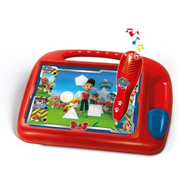 CLEMENTONI - Pat Patrouille - Pupitre Educatif - 18 Activités Educatives
