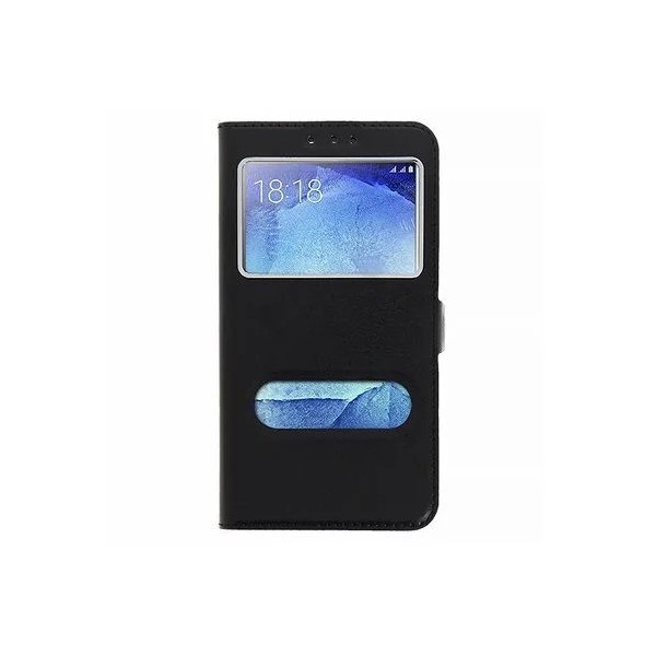 Etui clapet moka avec 2 fenêtres Huawei P30 pro