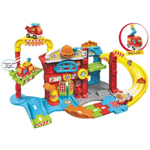 VTECH TUT TUT Bolides - Maxi Caserne De Pompiers ( Louis, Sos Incendie)