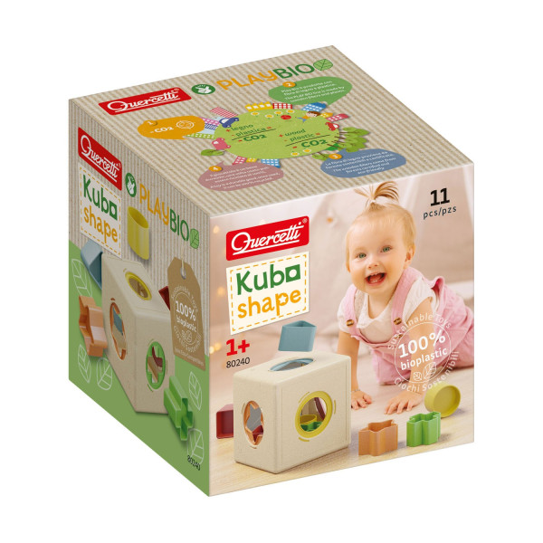 Quercetti PlayBio Boîte à formes 80240
