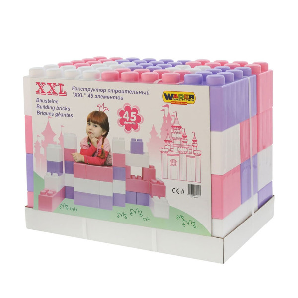 Polesie Building blocks XXL, 45dlg.