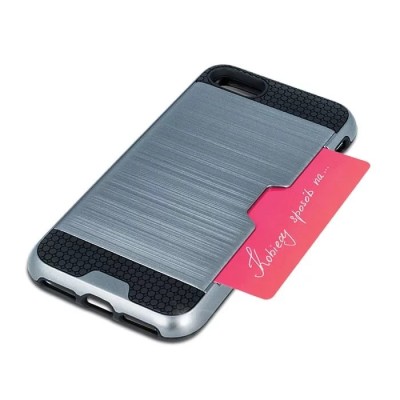 Etui Defender Card pour iPhone XS Max argent Etui Defender Card pour iPhone XS Max argent