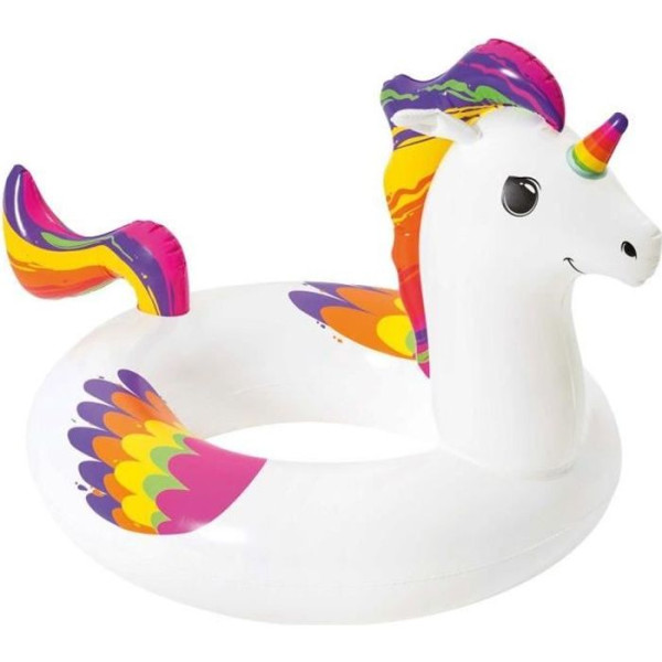 BESTWAY Bouée ronde licorne Fantasy diametre 91 cm