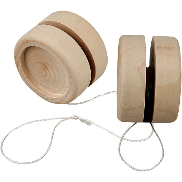 Yoyo en bois nature Creativ Company 564930