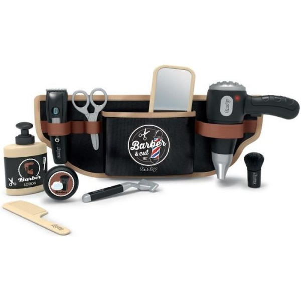 Smoby Barber  cut - Ceinture de barbier coiffeur, réglable - des 3 ans
