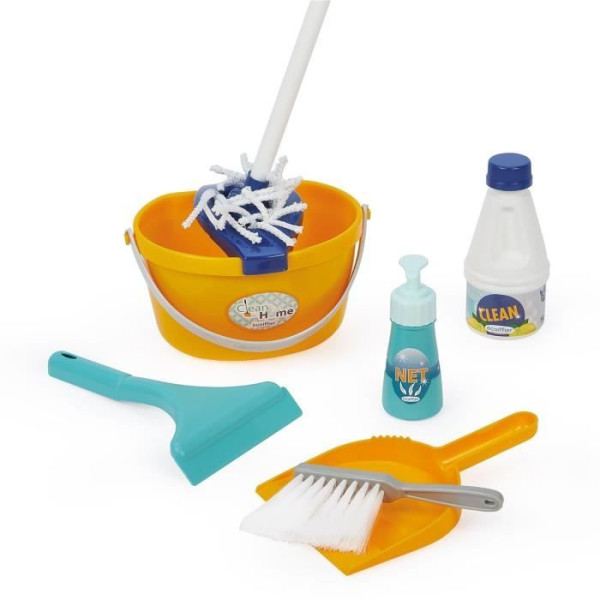 Chariot ménage  aspirateur - ECOIFFIER - 2774 - Faire le ménage devien un plaisir