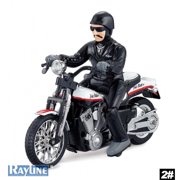 Moto radiocommandée moto blade noire 1-43