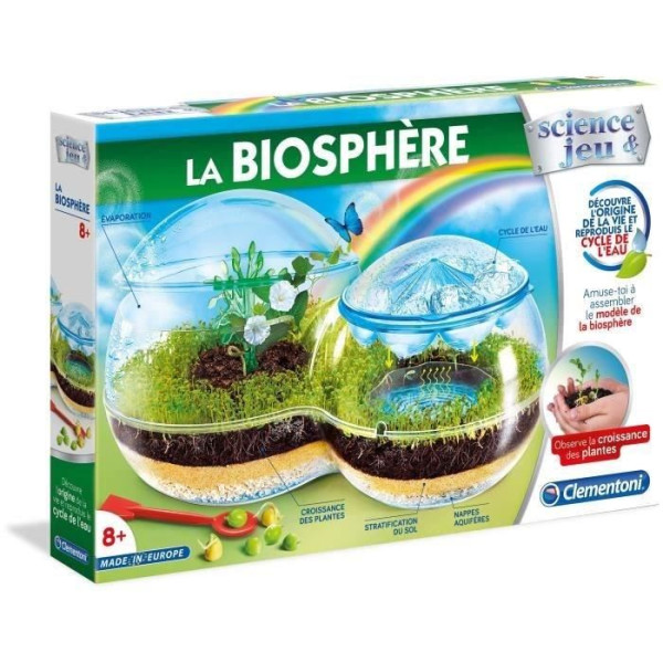 CLEMENTONI Science  Jeu -La Biosphere - Jeu scientifique
