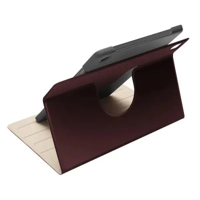 Etui Essentielb Samsung Tab A7 10.4 Rotatif bordeaux Etui Essentielb Samsung Tab A7 10.4 Rotatif bordeaux