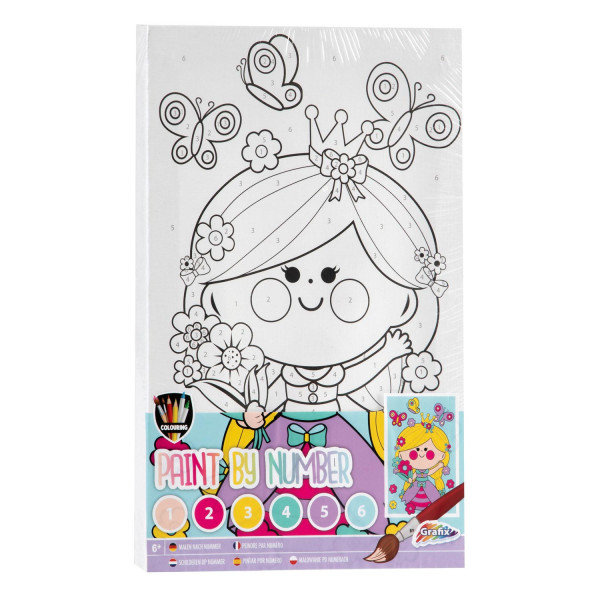 Creative Craft - Peinture par numéro Petite fille 150007