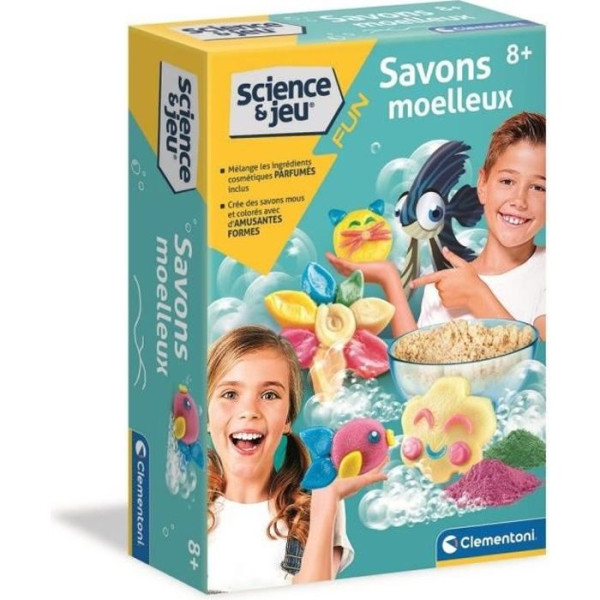 Clementoni - Science  Jeu - Savons moelleux