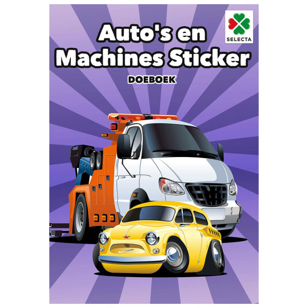 Cars and Machines Sticker Book