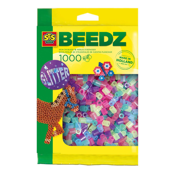 SES Perles à repasser Mixte brillante 1000 pièces 00746