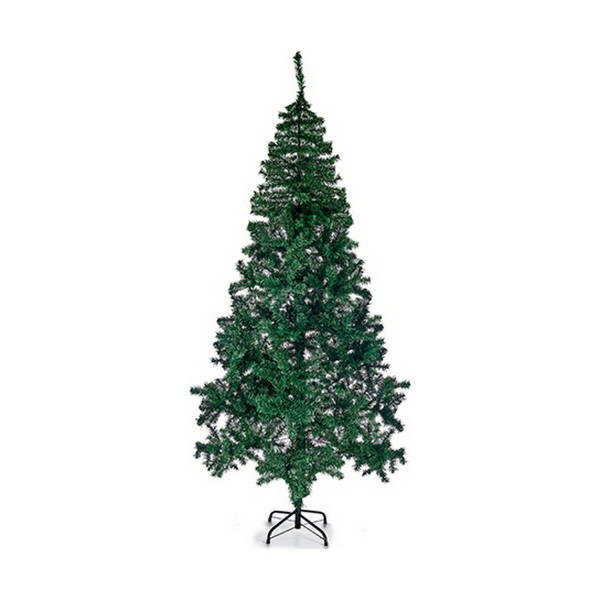 Sapin de Noël 210 cm Vert Métal Plastique