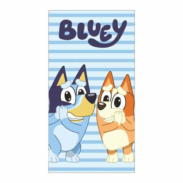 Serviette de plage Bluey Bleu clair 70 x 140 cm