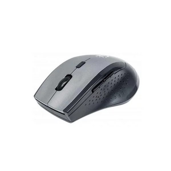 Accessoires Souris sans fil Manhattan 1600 DPI noir gris