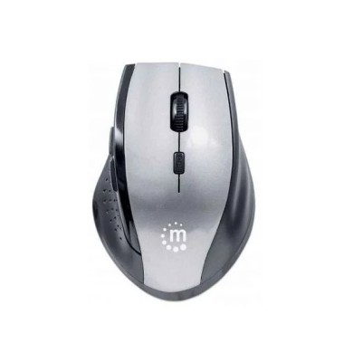 Accessoires Souris sans fil Manhattan 1600 DPI noir gris Accessoires Souris sans fil Manhattan 1600 DPI noir gris